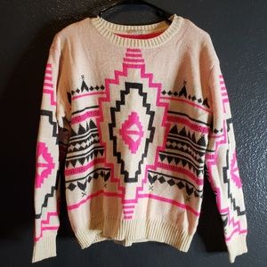Forever 21 Southwest Patterned Sweater